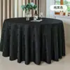 Mantel de Hotel Mantel Grande Redondo Mesa Restaurante Hotel Banquete Mantel de Banquete Wellington Jacquard Engrosado Wholesale