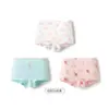Calzoncillos tipo bóxer de algodón para niñas Balabala, Shorts de triángulo para niños pequeños y mayores, Shorts de cuatro esquinas de PP sin costuras, Paquete de tres