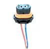 Portalámparas de faro de coche H1H3H4H7H11 portalámparas resistente a altas temperaturas enchufe de cobre puro base de lámpara antiniebla portalámparas de bombilla