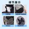 Ventilador Eléctrico de Batería de Litio Recargable de Alta Potencia Ventilador Portátil para Exteriores Pequeño Mini Silencioso con Larga Duración de Batería y Funcionamiento Ultra Silencioso