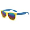2023 nuevo bebé arroz uña gafas de sol al por mayor gafas de sol de color gafas para niños fábrica hombres y mujeres gafas de sol para niños