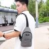 Riñonera cruzada estilo coreano para actividades al aire libre, montañismo, ciclismo, hombro, bandolera, tela Oxford, bolsa deportiva para exteriores