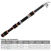 Set de Caña de Pescar para Niños 1.5m 1.8m Caña de Casting Combo con Carrete Caña de Pescar de Mar Set para Principiantes en Stock