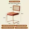 Mesa de Jantar Redonda em Pedra Sinterizada de Travertino Usada em Formato de OVNI Mesa de Negociação de Hotel Minimalista Italiano Aço Inoxidável Mesa Pequena para Apartamento Casa