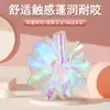 Juguete para gatos, bola arrugable de colores, resistente a los arañazos para gatitos y gatos, palo teaser para gatos, dispositivo de autoentretenimiento y alivio del aburrimiento para mascotas