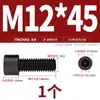 Tornillos de Cabeza Hexagonal de Grado 8.8 Pernos Cilíndricos de Alta Resistencia Tornillos de Cabeza Cóncava M3M4M6M8M10M12M14M16