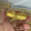 Desvanecimiento Lento Estilo Mismo de Xiaohongshu Pulsera de Oro Puro de Arena Vietnamita para Mujer, Pulsera de Oro de Empuje y Tirón Que No Se Desvanece, Pulsera de Imitación de Alta Calidad