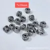 Cuentas espaciadoras de plata 999 vintage de Shanxi, anillos corredizos, accesorios de terrón de azúcar, adornos culturales y artísticos para DIY