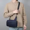 2026 Nueva Bolsa Casual de Hombro para Negocios para Hombres, Bolso Cruzado de Moda para Viajes Diarios, Deportes, Ciclismo, Bolso Casual de Color Sólido