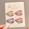 Pinza para el Cabello Rosa con Estrella para Niñas, Pinza Lateral para Flequillo, Pasador Pequeño, Accesorio para el Cabello de Bebé, Pinza Bb para el Cabello