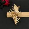 Acessórios de Cabelo Estilo Antigo Yingyi Jewelry Grampo de Cabelo Flor Orquídea Borboleta Presilha Bico de Pato Acessórios de Cabelo Hanfu Fio de Cobre Forma Ajustável