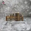 Decorações de Tecelagem de Bambu Estilo Japonês, Cercas de Arame de Bambu, Cercas de Bambu, Empratamento para Culinária Japonesa e Coreana, Decorações de Sashimi, Arame de Bambu para Cerimônia do Chá
