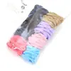 Versão coreana de argola de cabelo sem costura argola de cabelo 4cm de altura acessórios de cabelo elásticos coloridos nylon argola de cabelo sem costura fabricantes atacado