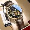Marca Suiza Modelo Nuevo Reloj Mecánico Completamente Automático para Hombre Resistente al Agua Luminoso Transmisión en Vivo Dropshipping