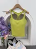 Camisola de Verano para Mujer con Almohadillas de Sujetador Integradas, Ropa Exterior Sexy sin Espalda, Lencería de Cuello Cuadrado