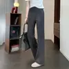 La primavera no es demasiado tarde, pantalones acampanados ultradelgados sin pretina [Pantalones Revenge 2.0] Cremallera invisible, cintura y abdomen planos, ligeramente elásticos, elegantes pantalones largos