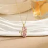 Collar de estilo fresco y dulce de alta gama japonés y coreano transfronterizo, cadena de clavícula de gato con gemas de moda y versátil con un toque de alta gama