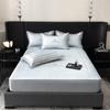Classe A Digital Impresso Ice Silk Mat Three-Piece Set Verão Engrossado Antibacteriano Lavável Luz Luxo Bed Hat Tapete com ar condicionado