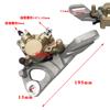 Bomba de freno de disco trasero para motocicleta RS150 LC150, pinza inferior