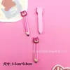 Accesorios de resina para bricolaje, serie de dibujos animados de oso de fresa, funda de teléfono de gel crema, accesorios para el cabello, hebilla de zapato, caja de almacenamiento, parche para taza de agua