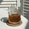 Exclusivo para Nuevos Clientes Vidrio de Whisky Japonés de Alta Gama Vidrio para Hielo Taza de Vidrio Buena Sensación al Tacto Taza de Agua Hielo Taza para Café Americano