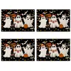 Nuevo camino de mesa Halloween Amazon TEMU, camino de mesa estilo americano, mantel largo de lino, específicamente para mesas de té