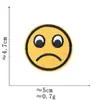 Pegatinas de Tela con Expresiones de Emoji Accesorios para Ropa Calcomanías Decorativas Parches Divertidos Serie de Insignias Redondas Lindas de Smiley