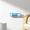 Suportes de Armazenamento de 4 Peças Sem Furos Filme Aderente Saco de Lixo Prateleiras de Armazenamento de Armário Suporte Lateral de Armazenamento para Geladeira