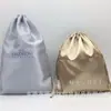 Bolsa de Satén con Cordón Bolsa de Satén con Cordón Bolsa Pequeña para Regalo Almacenamiento de Joyería Bolsa Antipolvo Bolsa de Satén para Collar