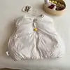 Chaleco de Dibujos Animados de Moda para Niños al por Mayor Transfronterizo, Chaleco Cálido Reversible Acolchado Grueso a Cuadros para Bebé, Hombre y Mujer