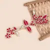 Botão Qipao com Design de Flor de Pérola, Botão Decorativo de Flor Dura Feito à Mão, Novo Estilo Chinês Estilo Nacional Hanfu Xiuhe Acessório Decorativo