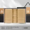 Jialiya Toalla Algodón Puro Caja de Regalo Juego de Cuatro Piezas Souvenir Regalo de Agradecimiento Regalo de Empresa Beneficios para Empleados Logo Bordado
