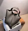 Bolsa de cesta de verduras de punto de fábrica h nueva portátil piel de vaca lichi tc bolso de mujer bolso de boda bolso de mano de cuero togo