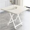 Mesa Plegable, Mesa de Comedor para el Hogar, Mesa Sencilla para Computadora, Mesa para Dormitorio, Mesa Plegable tipo Maletín, Mesa Cuadrada Plegable para Puesto Exterior