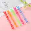 Grabadora de Cristal Transparente de Seis Agujeros para Niños, Educación Temprana, Flauta Pequeña Transparente, Instrumento Musical Creativo para Bebé, Juguete para Tocar Música