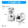Adaptador de cabeza de conversión para dado de llave de carraca 1/2 grande a 3/8 mediano a 1/4 pequeño cabeza de conversión para dado