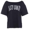 Moda de Rua Europeia e Americana Transfronteiriça 2026 Nova Camiseta Cropped de Verão para Mulheres Amazon Estampa de Letras Manga Curta