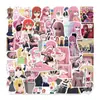 50 Pegatinas de Graffiti de Rock Solitario de Anime Japonés Pueden Decorar Maletas Pegatinas Impermeables para Bricolaje Estilo Ins Estilo Caliente