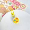 Chaveiro de Biscoito Macaron M Bean Fofo Doce Menina Pingente Japonês Ins Desenho Animado Presente Namorada Joia