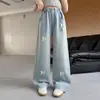 Ropa para Niños, Jeans para Niñas, Estilo Primavera y Otoño, Pantalones Largos con Pedrería, Pantalones Casuales con Lazo, Pantalones de Pierna Ancha para Niñas y Niños