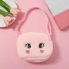 Fornecimento Direto da Fábrica Transfronteiriço Porta-Moedas de Pelúcia Infantil Bolsa de Moedas para Menininha Sacola Pequena Transversal de Ombro Único para Feira Noturna