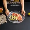 Bandeja de frutas acrílica, tazón de frutas de plástico transparente, resistente al calor, diseño creativo, adecuado para KTV, bares y hoteles, usado como plato de aperitivos o tazón para semillas de melón