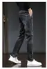 Jeans de Mezclilla Elástica para Hombre 2026 Nuevos Holgados Rectos Casuales Pantalones Largos Uso Primavera y Otoño Resistentes al Desgaste Pantalones de Trabajo de Protección Laboral