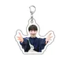 Merchandising de Zhou Shen Llavero Acrílico Foto Personalizada Tarjeta Transparente Colgante Decoración Regalo para Fans Merchandising de Zhou Shen