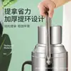 Hervidor de agua térmico de acero inoxidable para dormitorio de estudiantes Botella de agua Hervidor de agua térmico Hervidor de agua para el hogar Botella de agua Tapa plana Aislamiento