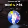 Fornecimento Exclusivo Transfronteiriço de Luzes Noturnas com Sensor de Corpo Humano Pintadas em Desenho Animado, Luzes de Parede com Sensor LED com Logotipo Privado e Padrões Personalizáveis