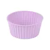 Forminhas de Silicone para Bolo 8cm Tamanho Pequeno Seguras para Forno Forminhas de Muffin Reutilizáveis Moldes para Bolo no Vapor
