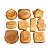 Juguete de Boj Natural para Aliviar el Estrés de Madera DIY Lindo Creativo con Forma de Emoji Adorno de Mano al por Mayor Personalizable