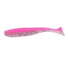 Anzol com Cabeça de Chumbo e Anzol Crank Hook com Isca Artificial de Silicone em Forma de T de Duas Cores Conjunto de Iscas Macias Isca Artificial para Pesca Marítima e de Água Doce