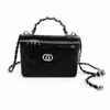 Bolsa feminina transfronteiriça 2026 novo modelo bolsa caixa de ombro único transversal, bolsa de celular estilosa estilo Chanel da moda, porta-moedas versátil